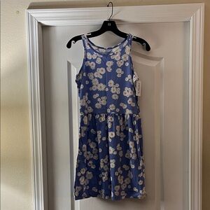 OshKosh B'gosh Blue Floral Kids Dress